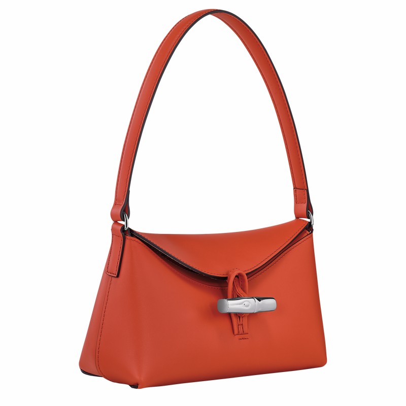 Longchamp Le Roseau S Hobo Veske Dame Oransje Norge | 10230HCL685