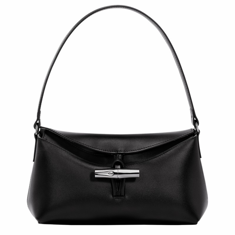 Longchamp Le Roseau S Hobo Veske Dame Svarte Norge | 10230HCL001