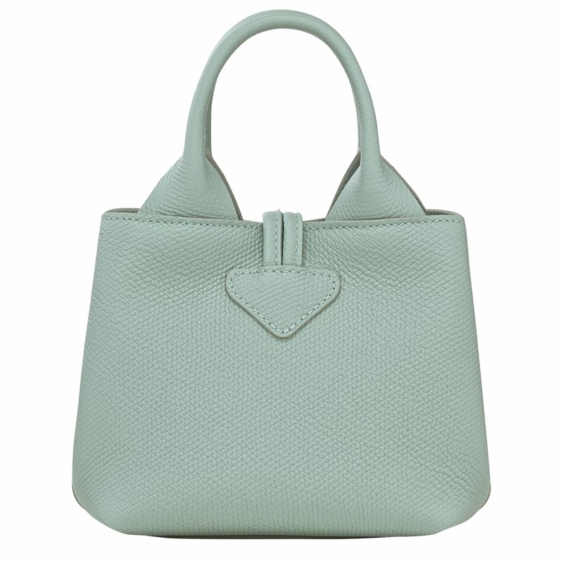 Longchamp Le Roseau XS Håndveske Dame Celadon Norge | 10278HFP282