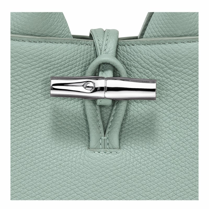 Longchamp Le Roseau XS Håndveske Dame Celadon Norge | 10278HFP282