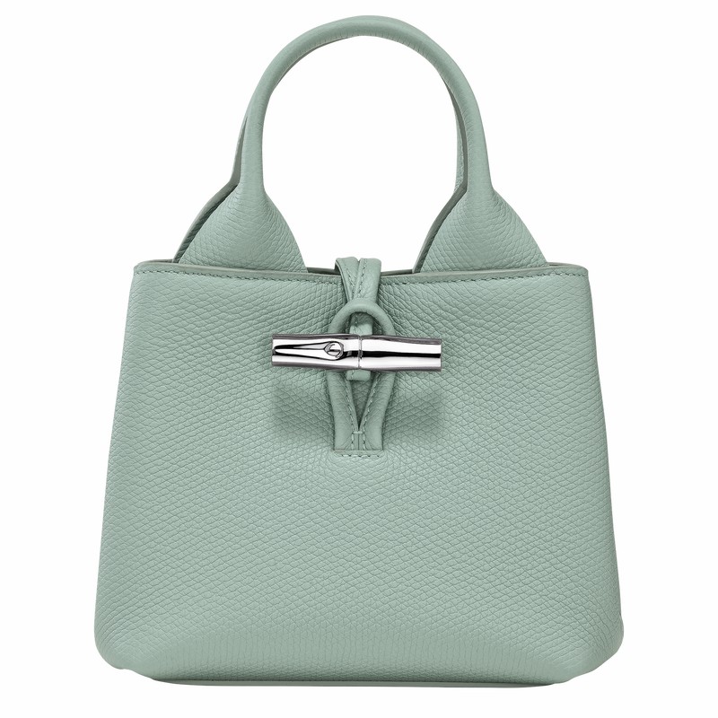 Longchamp Le Roseau XS Håndveske Dame Celadon Norge | 10278HFP282