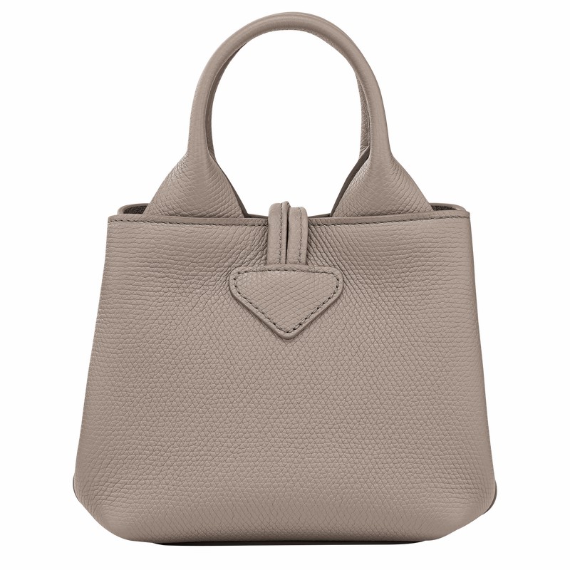 Longchamp Le Roseau XS Håndveske Dame Grå Norge | 10278HFP266