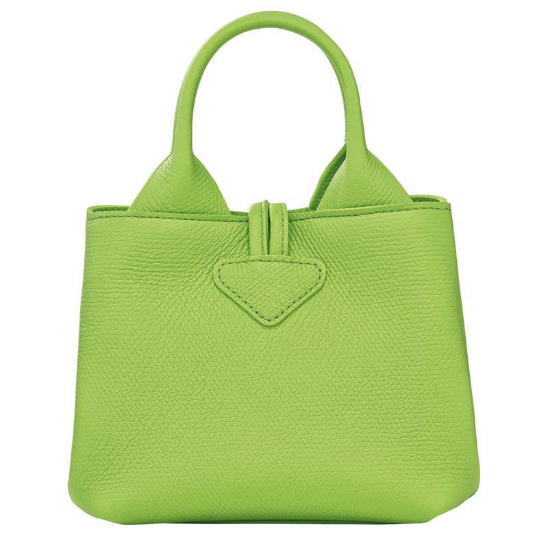 Longchamp Le Roseau XS Håndveske Dame Grønn Norge | 10278HFP355