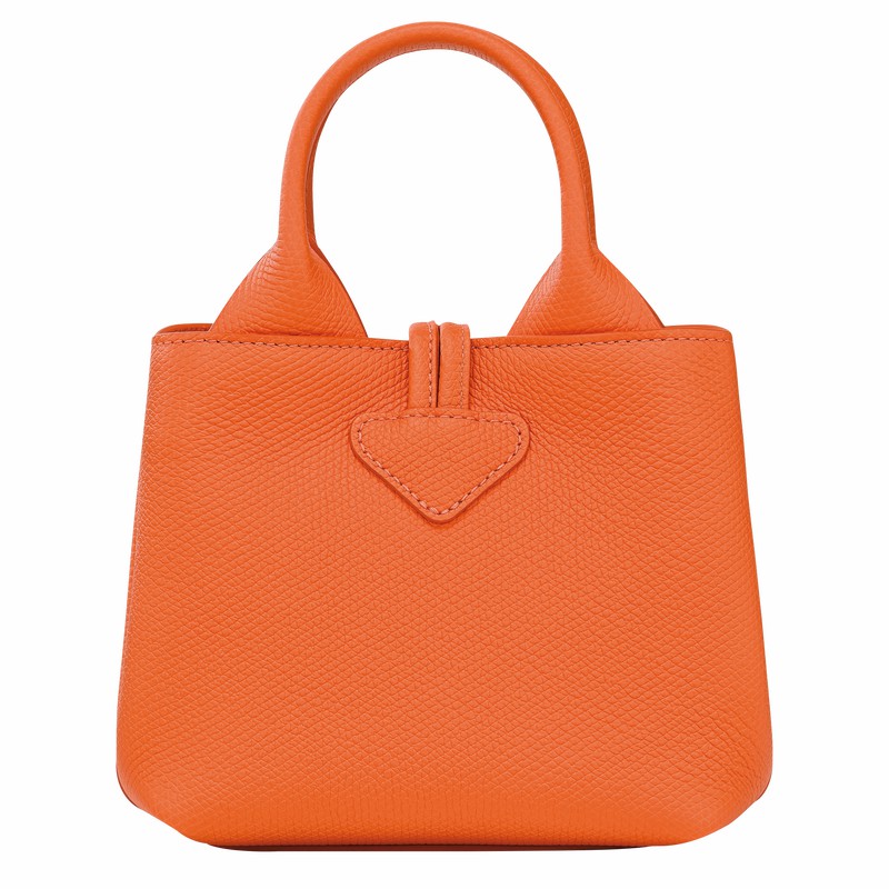 Longchamp Le Roseau XS Håndveske Dame Oransje Norge | 10278HFP017