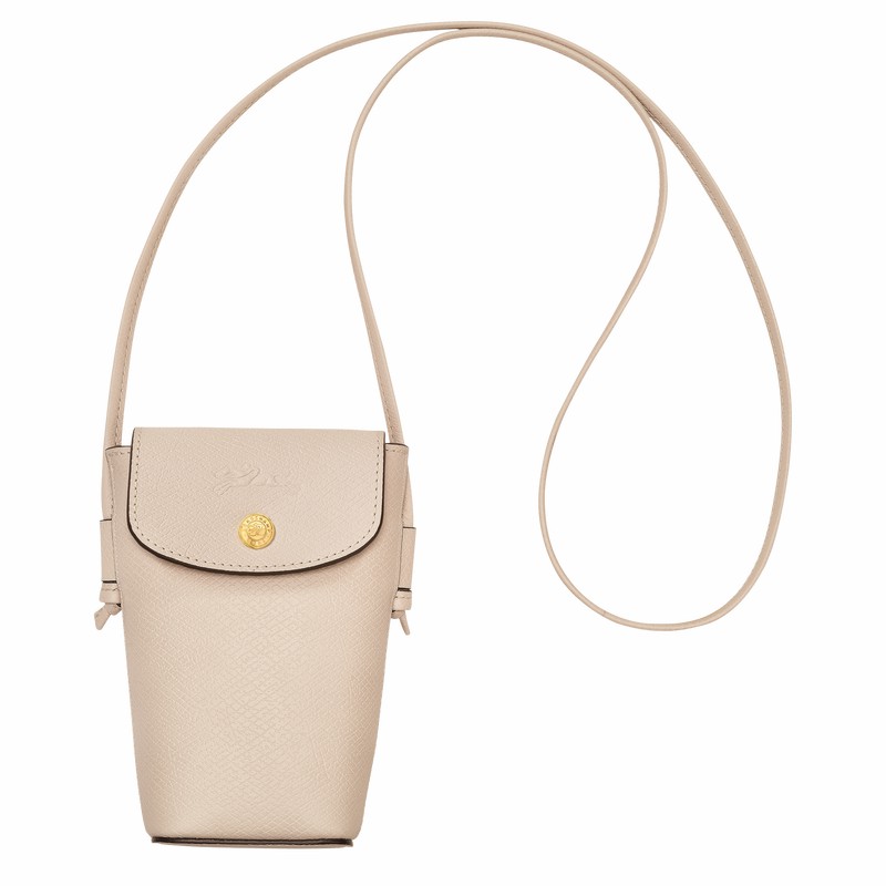 Longchamp ÉPURE Deksel Dame Hvite Norge | 34193HYZ555