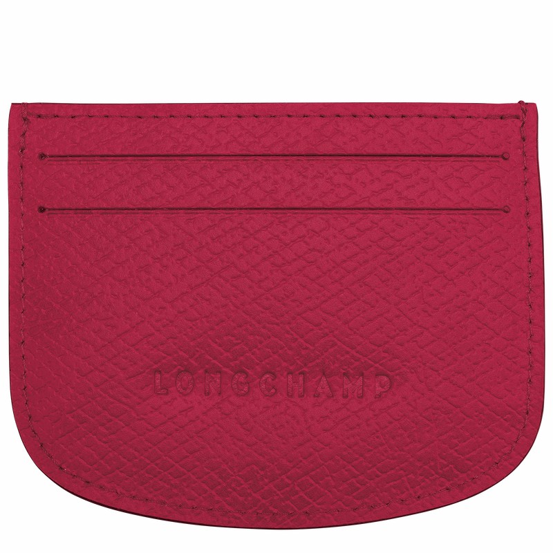 Longchamp ÉPURE Kortholder Dame Fuchsia Norge | 30031HYZJ13