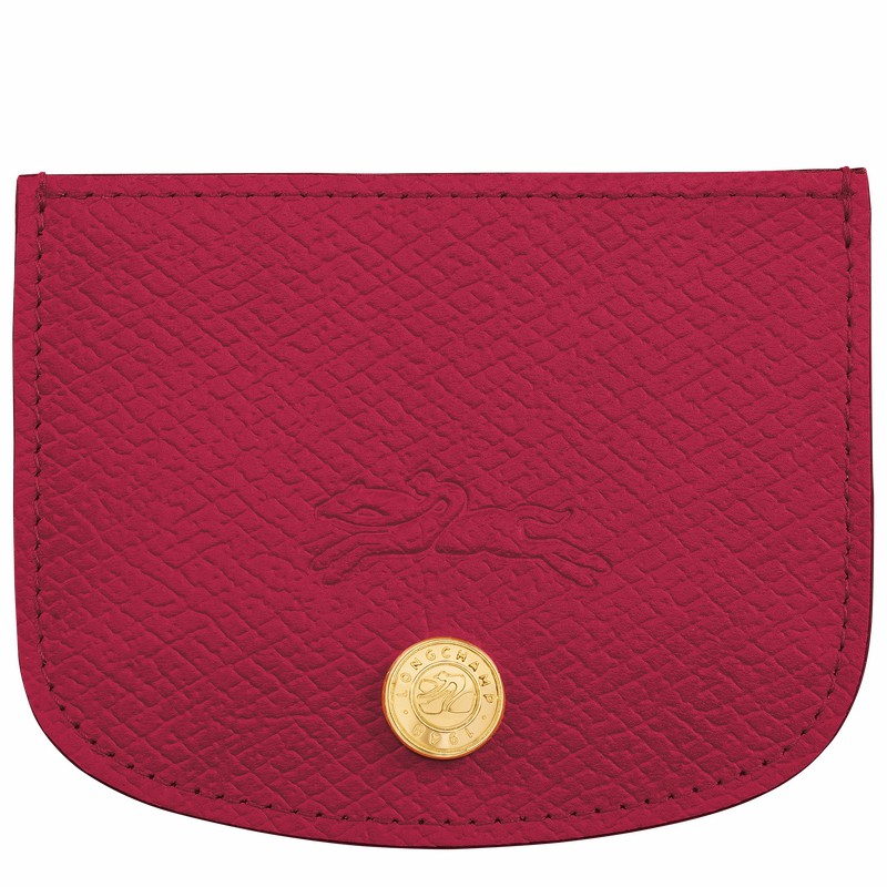 Longchamp ÉPURE Kortholder Dame Fuchsia Norge | 30031HYZJ13