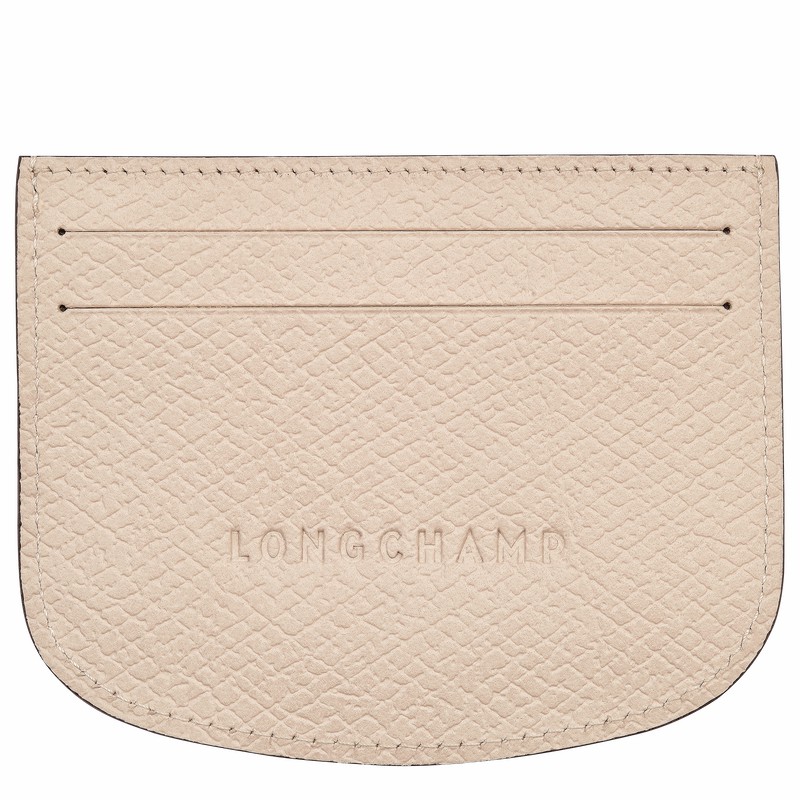 Longchamp ÉPURE Kortholder Dame Hvite Norge | 30031HYZ555