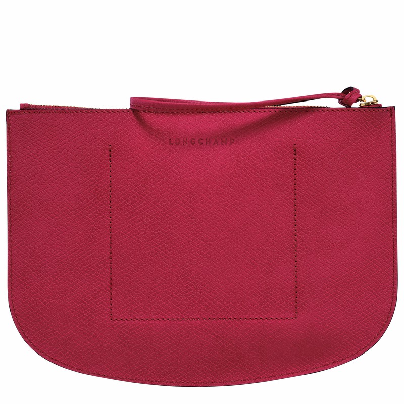 Longchamp ÉPURE Pouches Dame Fuchsia Norge | 10250HYZJ13