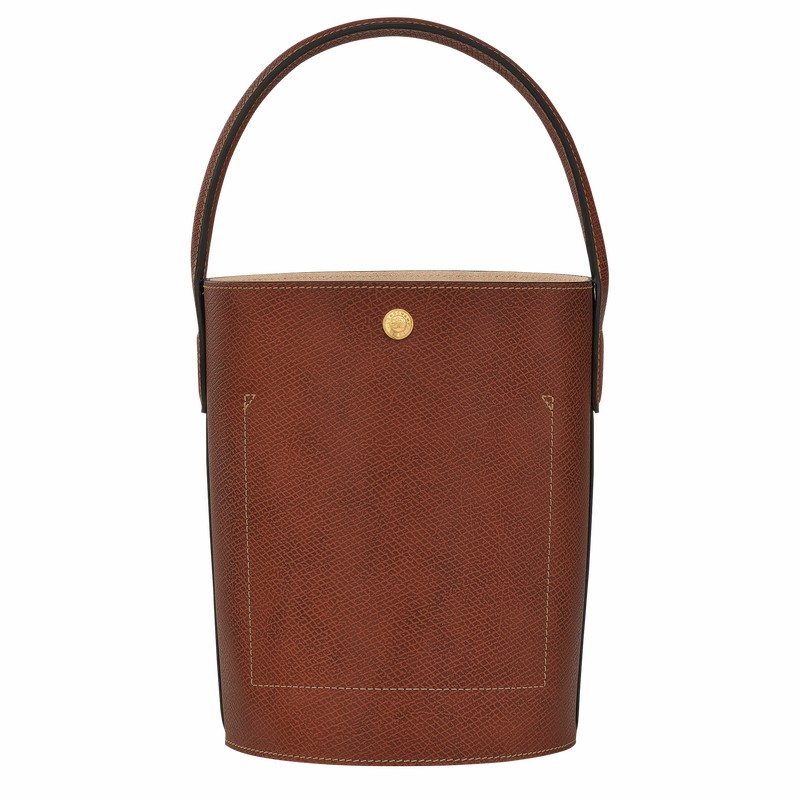 Longchamp ÉPURE S Bøtteposer Dame Brune Norge | 10161HYZ035