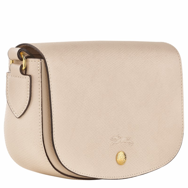 Longchamp ÉPURE S Crossbody Veske Dame Hvite Norge | 10253HYZ555