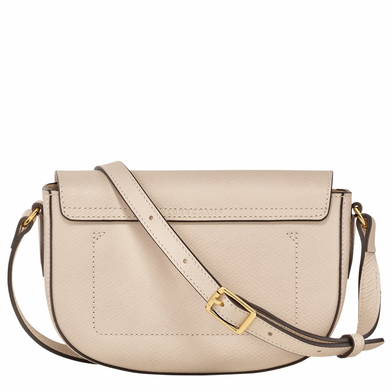 Longchamp ÉPURE S Crossbody Veske Dame Hvite Norge | 10253HYZ555