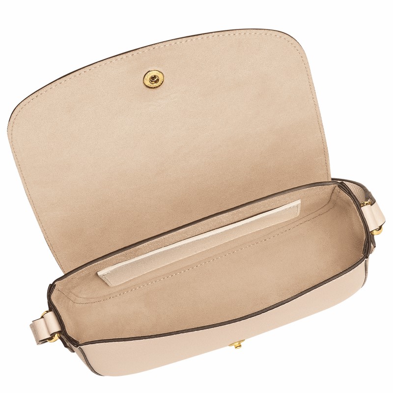 Longchamp ÉPURE S Crossbody Veske Dame Hvite Norge | 10253HYZ555