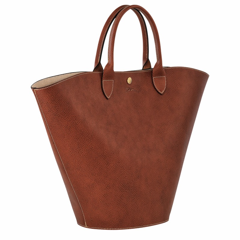 Longchamp ÉPURE XL Tote Veske Dame Brune Norge | 10260HYZ035