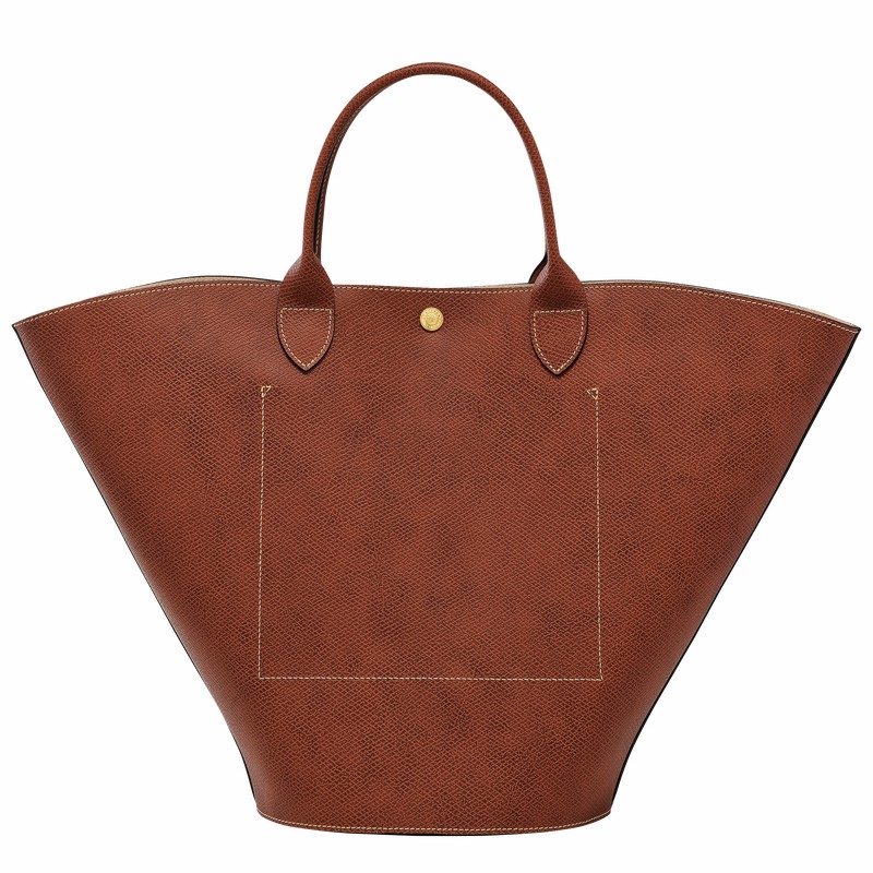 Longchamp ÉPURE XL Tote Veske Dame Brune Norge | 10260HYZ035