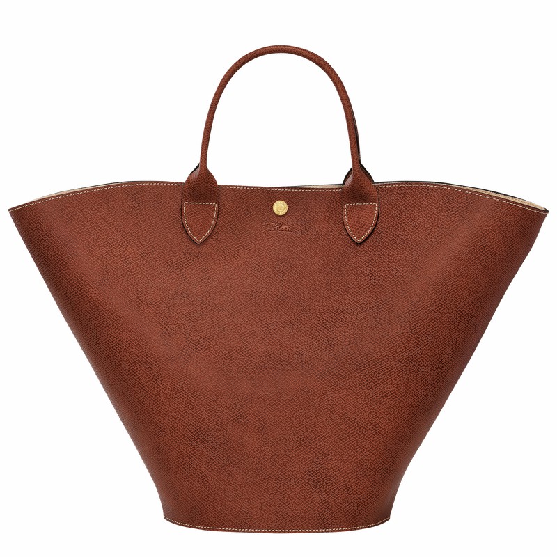 Longchamp ÉPURE XL Tote Veske Dame Brune Norge | 10260HYZ035