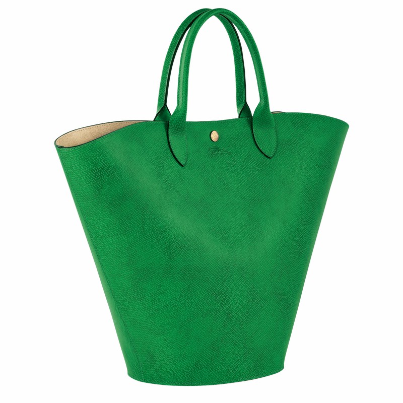 Longchamp ÉPURE XL Tote Veske Dame Grønn Norge | 10260HYZ129