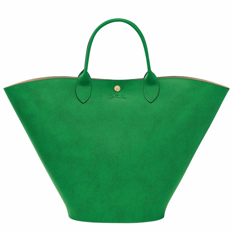 Longchamp ÉPURE XL Tote Veske Dame Grønn Norge | 10260HYZ129