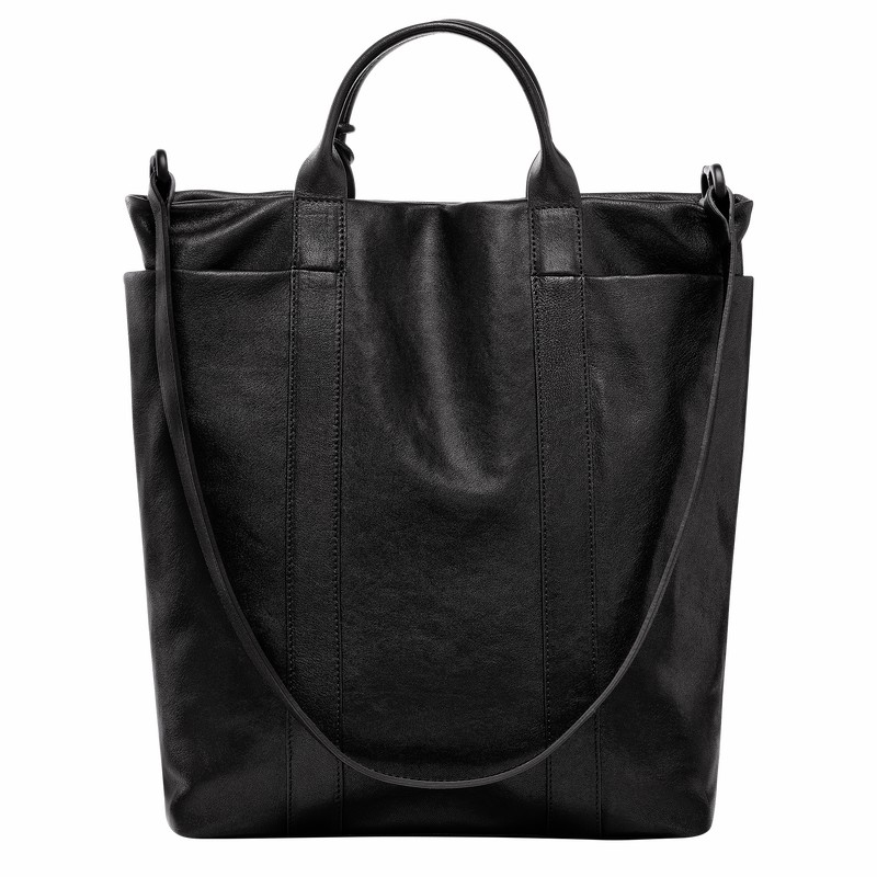 Longchamp Parisis M Tote Veske Herre Svarte Norge | 10265HFC001-