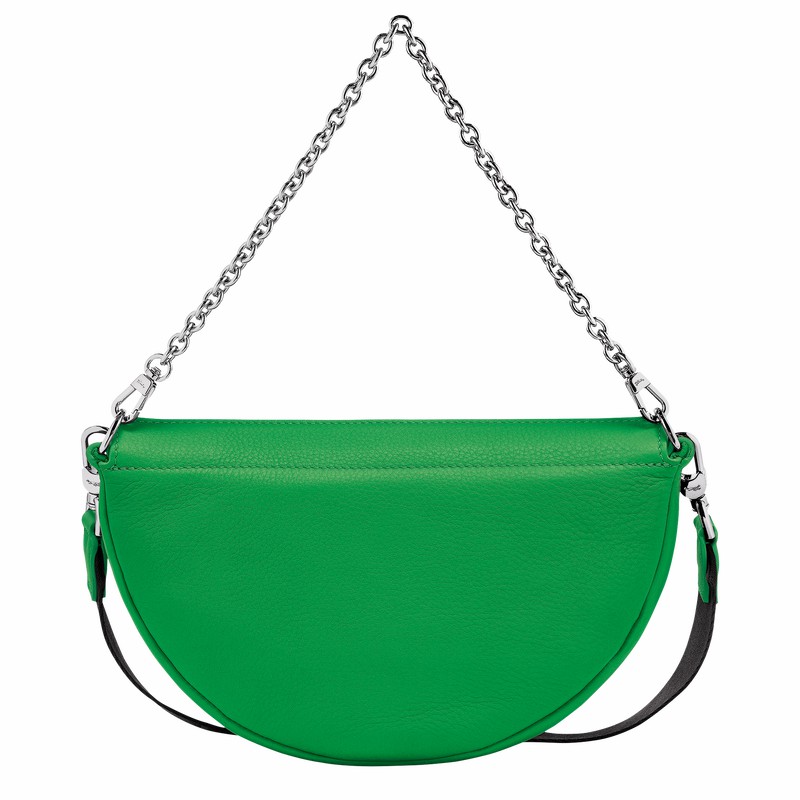 Longchamp Smile S Crossbody Veske Dame Grønn Norge | 10224HDS531