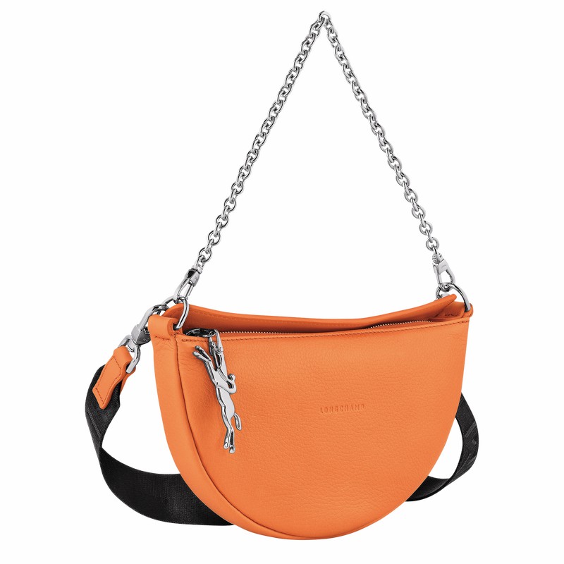 Longchamp Smile S Crossbody Veske Dame Oransje Norge | 10224HDS217