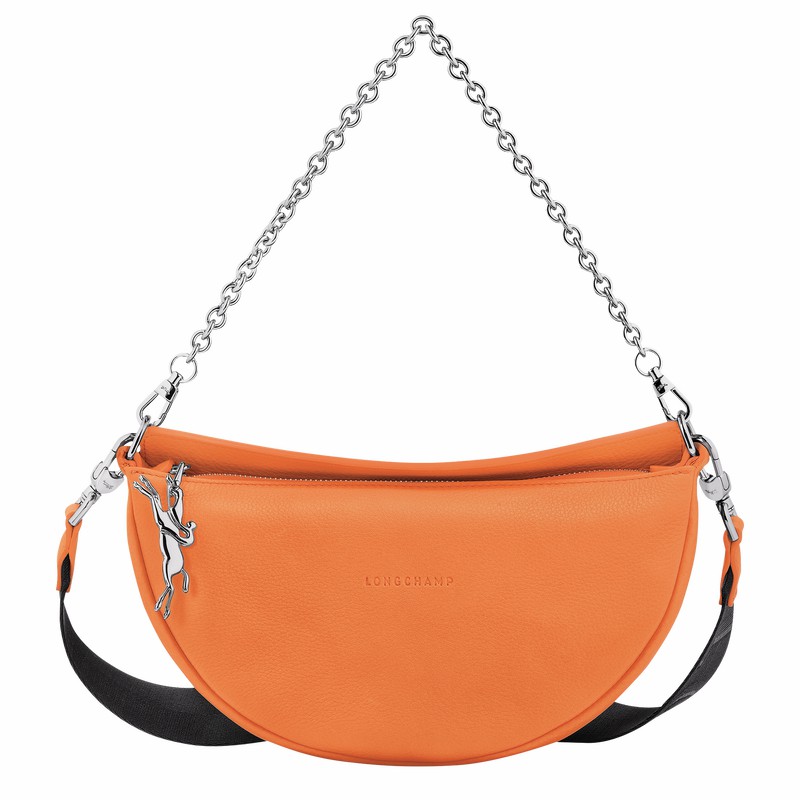 Longchamp Smile S Crossbody Veske Dame Oransje Norge | 10224HDS217