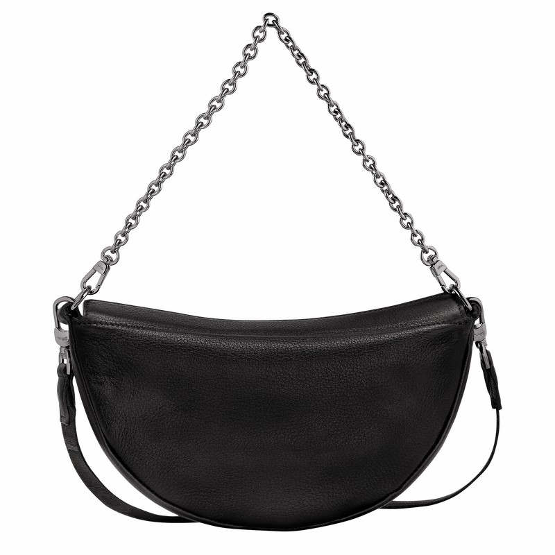 Longchamp Smile S Crossbody Veske Dame Svarte Norge | 10224HDS001