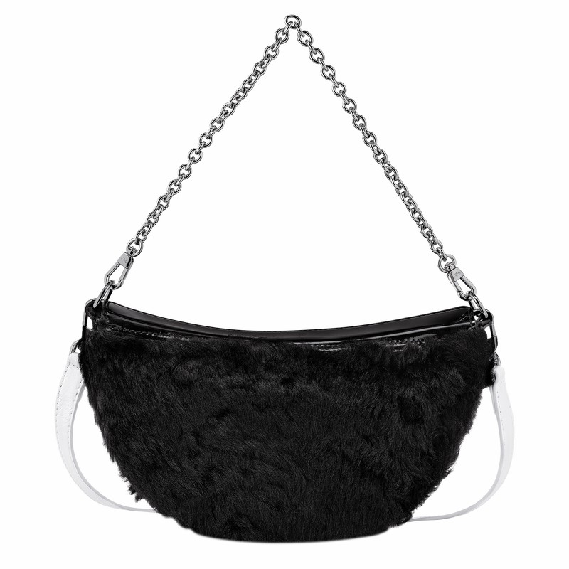 Longchamp Smile S Crossbody Veske Dame Svarte Norge | 10224HFB001